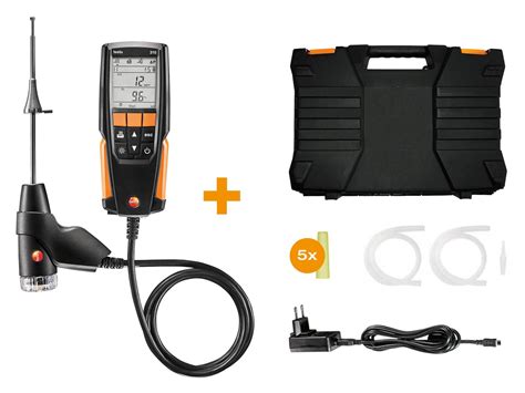 residential combustion flue gas analyzer kit|testo 310 Combustion Analyzer Kit with Printer .